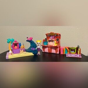 Colorful Playset & little doll w/ Accessories